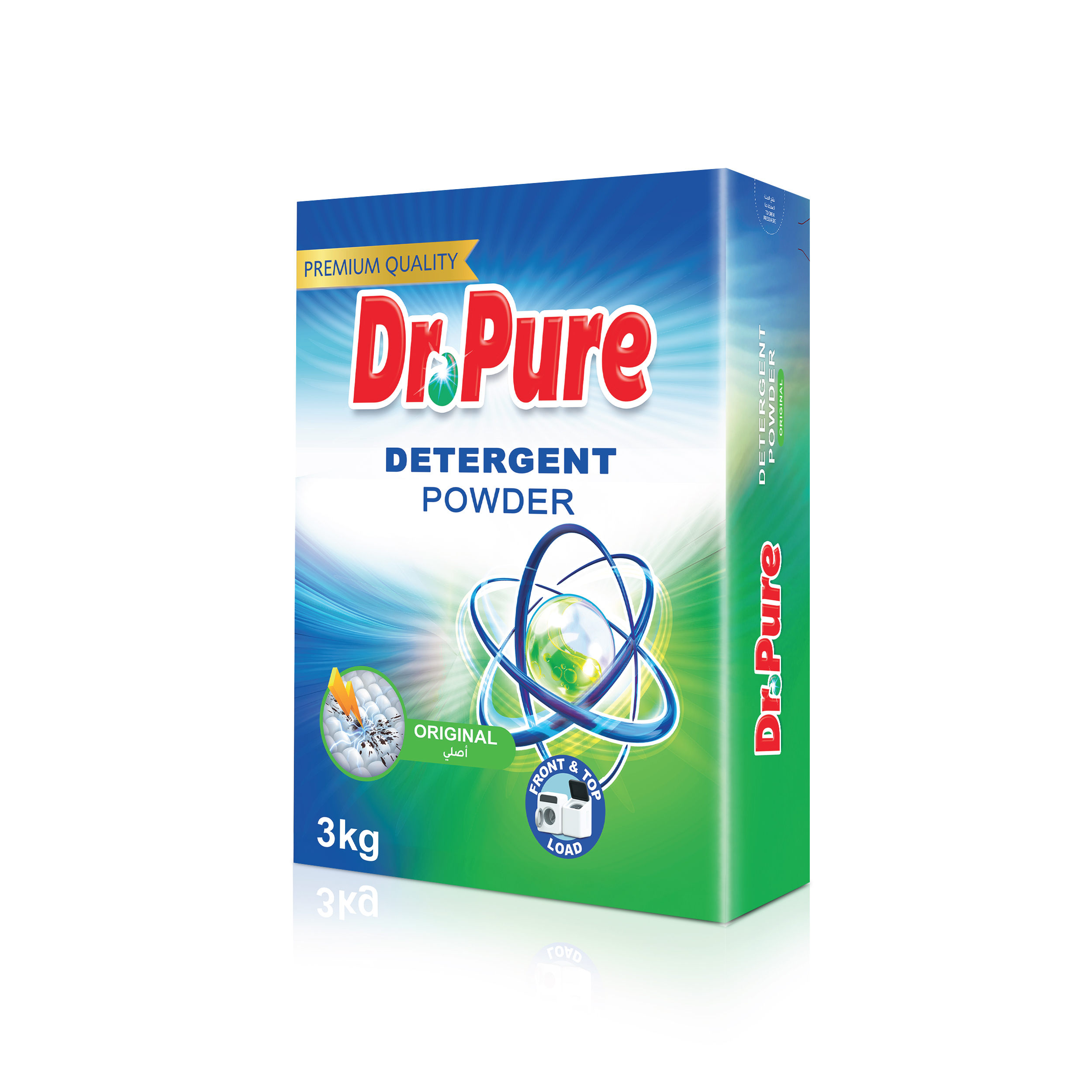 Dr.Pure Detergent Powder Automatic  Assorted 3 Kg